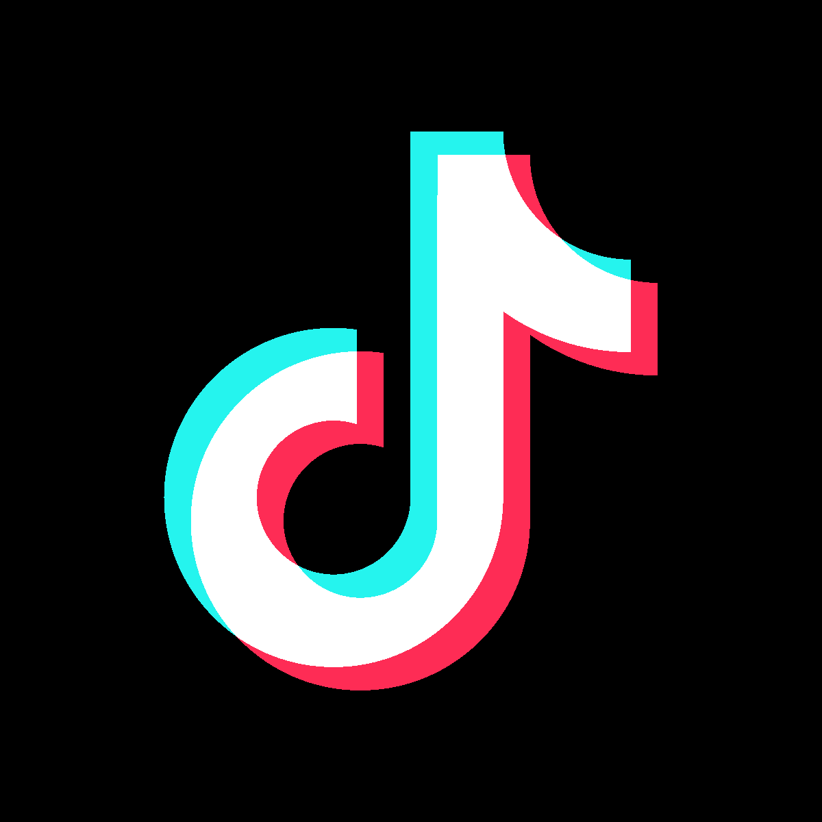 TikTokのロゴ